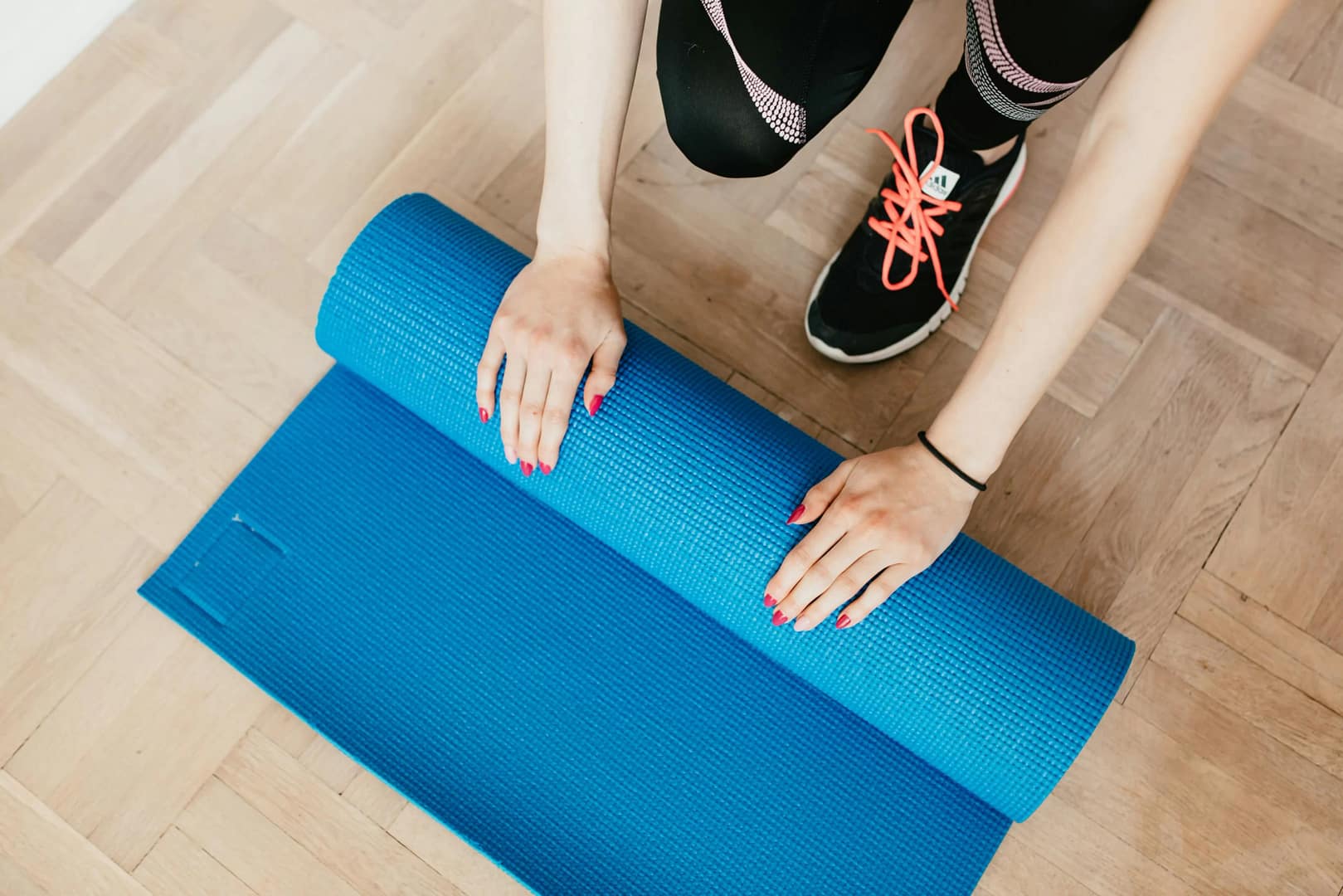 woman exercising